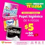 Promociones Puntos Soriana Julio Regalado: leche, papel higiénico y más desde $5 + puntos solo hoy