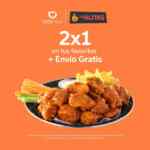 Promoción de la semana DiDi Food: 2x1 en combos en Las Alitas + envío gratis