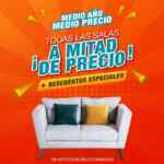Todas las salas a mitad de precio en Muebles Dico