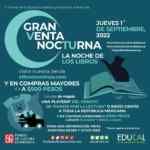 Venta Nocturna FCE: descuentos, regalos y más este 1 de septiembre