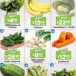 Ofertas HEB 7 días de precios bajos en frutas y verduras del 23 al 29 de agosto 2022