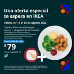 Promociones IKEA Día de la albóndiga: Plato de albóndigas suecas + pastel de almendra a $79 y más