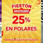 Fiestón de Aniversario Modatelas: 25% de descuento en artículos escolares y más