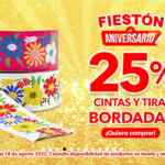 Fiestón de Aniversario Modatelas: 25% de descuento en artículos escolares y más