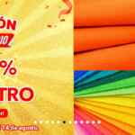 Fiestón de Aniversario Modatelas: 25% de descuento en artículos escolares y más