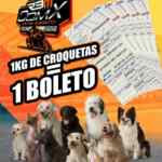 Boletos Gratis para el evento Racing Bike México en el Autódromo Hermanos Rodríguez si donas 1 kg de croquetas