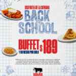 Promoción Sirloin Stockade regreso a clases: Buffet + refresco a sólo $189 para los estudiantes