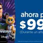 Disney+ a sólo $99 al mes para usuarios Telcel al contratar por 1 año