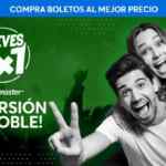 Ofertas Ticketmaster Jueves 2×1 del 04 de agosto