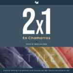2x1 en chamarras de todas las líneas en Ferrioni