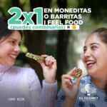 En El Globo 2x1 en barritas o moneditas I Feel Food