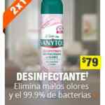 2x1 en aromatizador desinfectante Sanytol en tiendas Home Depot