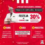 Promoción KFC Cumpleaños Coronel: 30% de descuento en paquetes si completas la dinámica