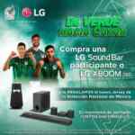 Promo LG Selección Mexicana: jersey Gratis en la compra de una bocina o barra de sonido