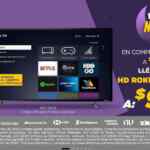 Venta Nocturna OfficeMax del 27 al 30 de septiembre: Pantalla Roku TV a $999 en compras superiores a $7,999 y más