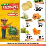 Ofertas Merco frutas y verduras del 20 al 22 de septiembre
