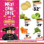 Ofertas Merco frutas y verduras del 6 al 8 de septiembre