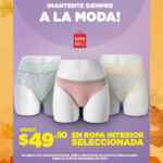 Ropa interior desde $49.90 en Miniso
