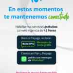 WhatsApp y mensajes SMS Gratis por 48 horas cortesía de Movistar por el pasado sismo