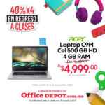 En Office Depot hasta 40% de descuento en útiles escolares del 5 al 8 de septiembre