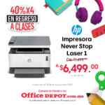 En Office Depot hasta 40% de descuento en útiles escolares del 5 al 8 de septiembre