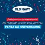 Venta de Aniversario Old Navy: Hasta 40% de descuento en playeras y más