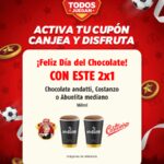 Cupón Oxxo Día del Chocolate: 2x1 en Chocolate Andatti, Constanzo o Abuelita mediano