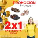 Promoción de Aniversario Rojocanela: 2x1 en prendas con etiqueta roja
