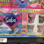 Promoción Saba mini vasos Distroller GRATIS en empaques marcados