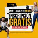 Promoción Smart Fit: Mantenimiento anual + inscripción gratis del 26 al 30 de septiembre