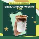 En Starbucks llévate tu café favorito grande a sólo $45 pesos esta semana