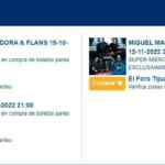 Súper Miércoles de Superboletos 28 de septiembre: 2×1 en Conciertos, Deportes, Expos y más