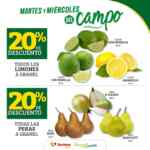 Folleto Soriana Super Martes y Miércoles del Campo 27 y 28 de septiembre 2022