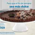 En Sams Club tarta de chocolate Turin a $169 pesos