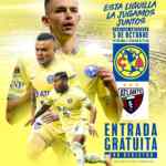 Entrada Gratis al partido amistoso América vs. Atlante en el Estadio Azteca este 5 de octubre