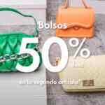 En C&A segundo a mitad de precio en bolsos y mochilas