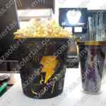 Cinépolis Combo Black Adam con palomera LED y vaso con popote