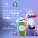 2x1 en frappuccinos en Starbucks al pedir por DiDi Food esta semana