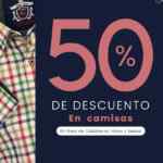 50% de descuento en camisas en Ferrioni