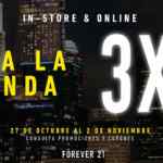 3x2 en toda la tienda en Forever 21