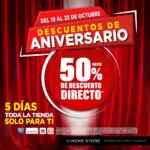 Descuentos de Aniversario The Home Store: Hasta 50% de descuento