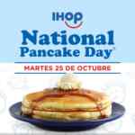 Día del Pancake IHOP: 2 buttermilk pancakes a sólo $39 el próximo 25 de octubre