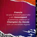En Innovasport compra un jersey de francia y llévate un print seriado de Kylian Mbappé