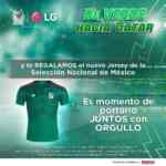 Promo LG Selección Mexicana: jersey Gratis en la compra de un monitor