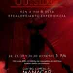 Entrada gratis a la Casa del Terror en manacar si compras $100 en cualquier tienda del centro comercial