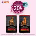 Promociones Maskota: Hasta 20% de descuento en alimento, 40% en pecheras y más
