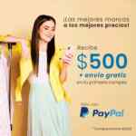 Promo Privalia Paypal de $500 de descuento + envío gratis en tu primera compra
