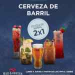 En Red Lobster coctelería a $75 y 2x1 en cerveza de barril de lunes a jueves después de las 5:00 PM