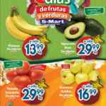 Ofertas S-Mart 3 días de frutas y verduras del 25 al 27 de octubre