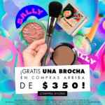 En Sally llévate una brocha de regalo en compras a partir de $350